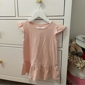 Baby Gap Size 4 Girls Solid Light Pink Top